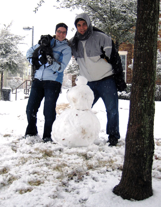 our snowman